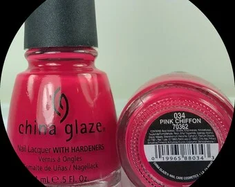 nail repair with home salon kit-China Glaze Polish - PINK CHIFFON 70362