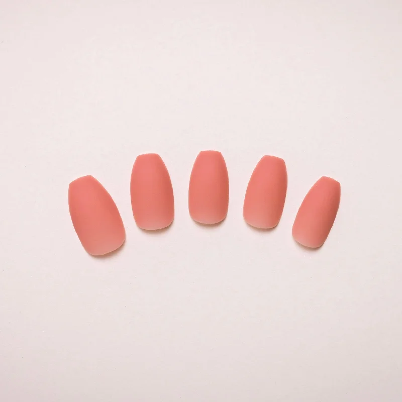 nail repair with travel-size nail polish-Strawberry Creme