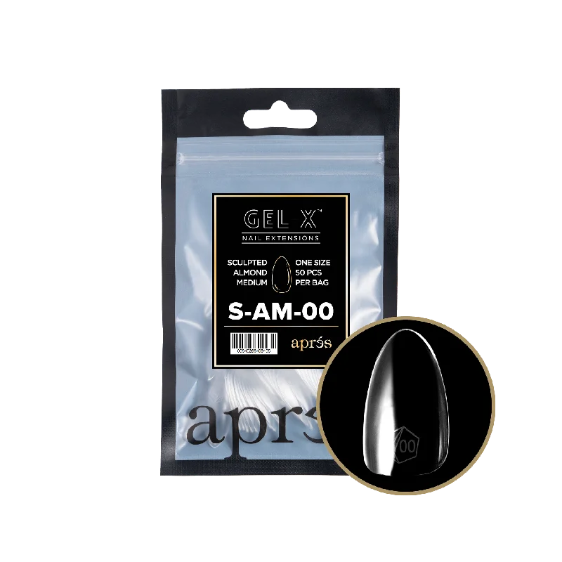 nail repair for nail wellness maintenance-APRES TIP BAG - 00 - SCULPTED ALMOND MEDIUM