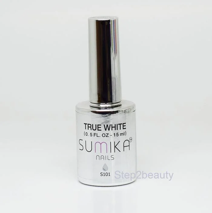 nail polish sharp pump-Sumika True White Gel (0.5oz)