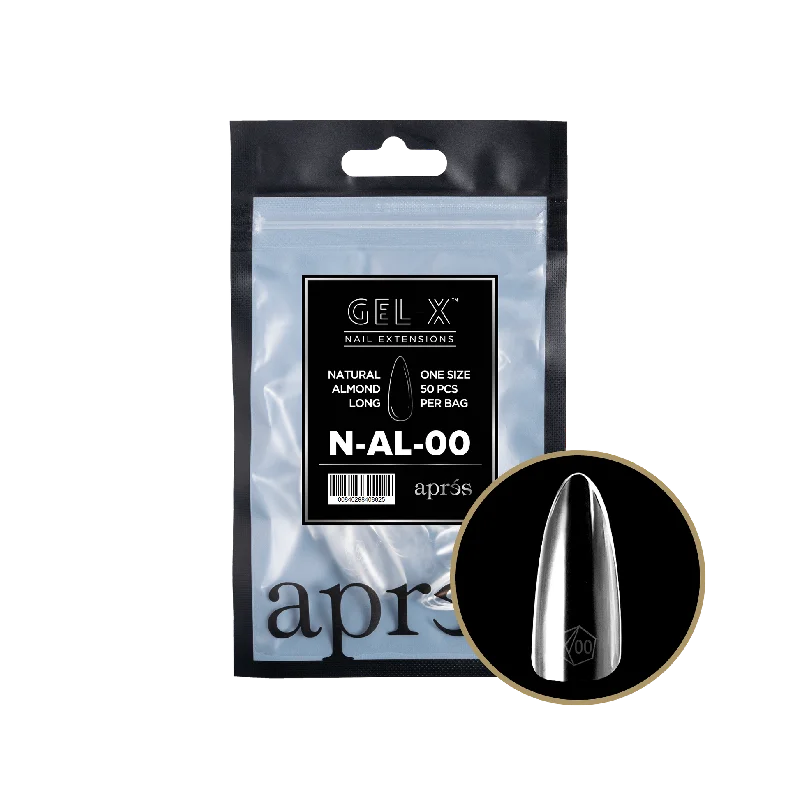 nail repair with sensitive-skin cream-APRES TIP BAG - 00 - NATURAL ALMOND LONG