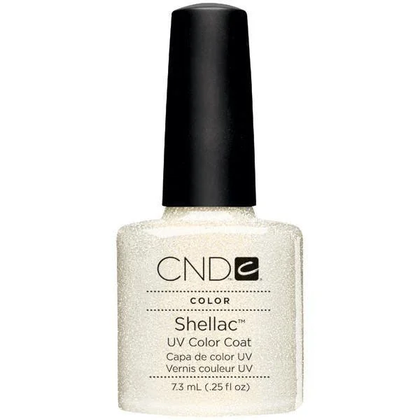 nail polish sparkling drape-CND Shellac #003 Gold Vip